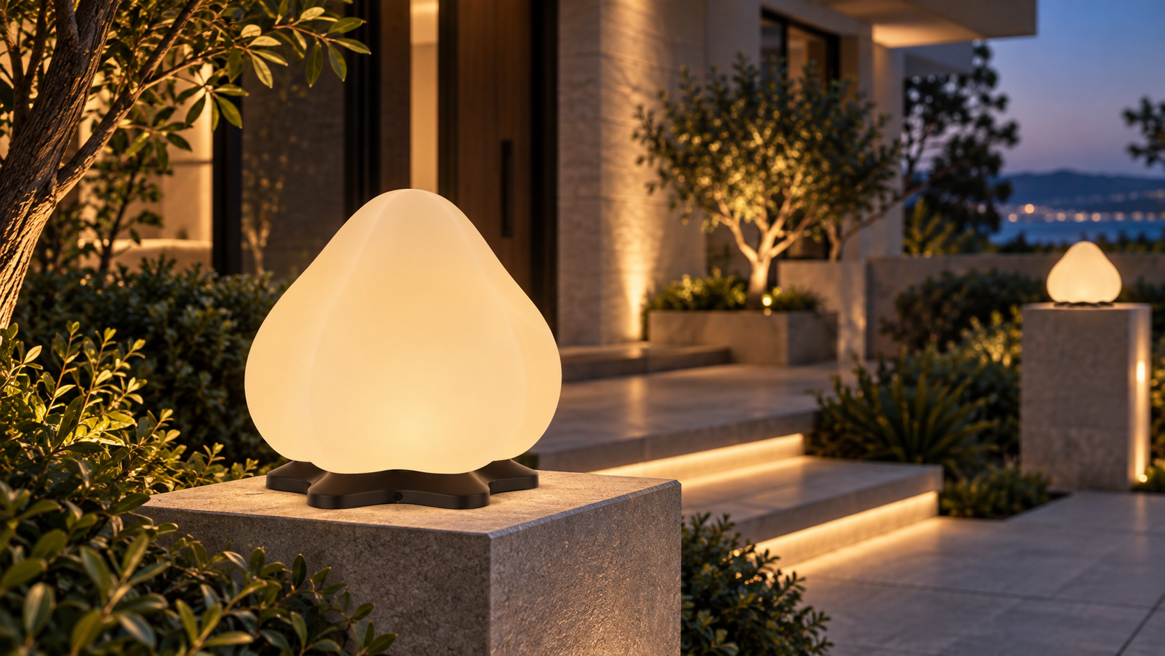 PANTAO Rounded Post Light