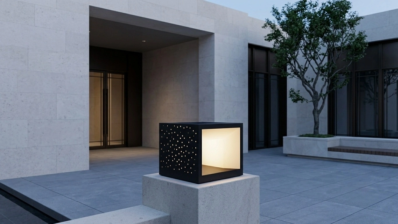 STELLAR Open-Face Post Cap Light