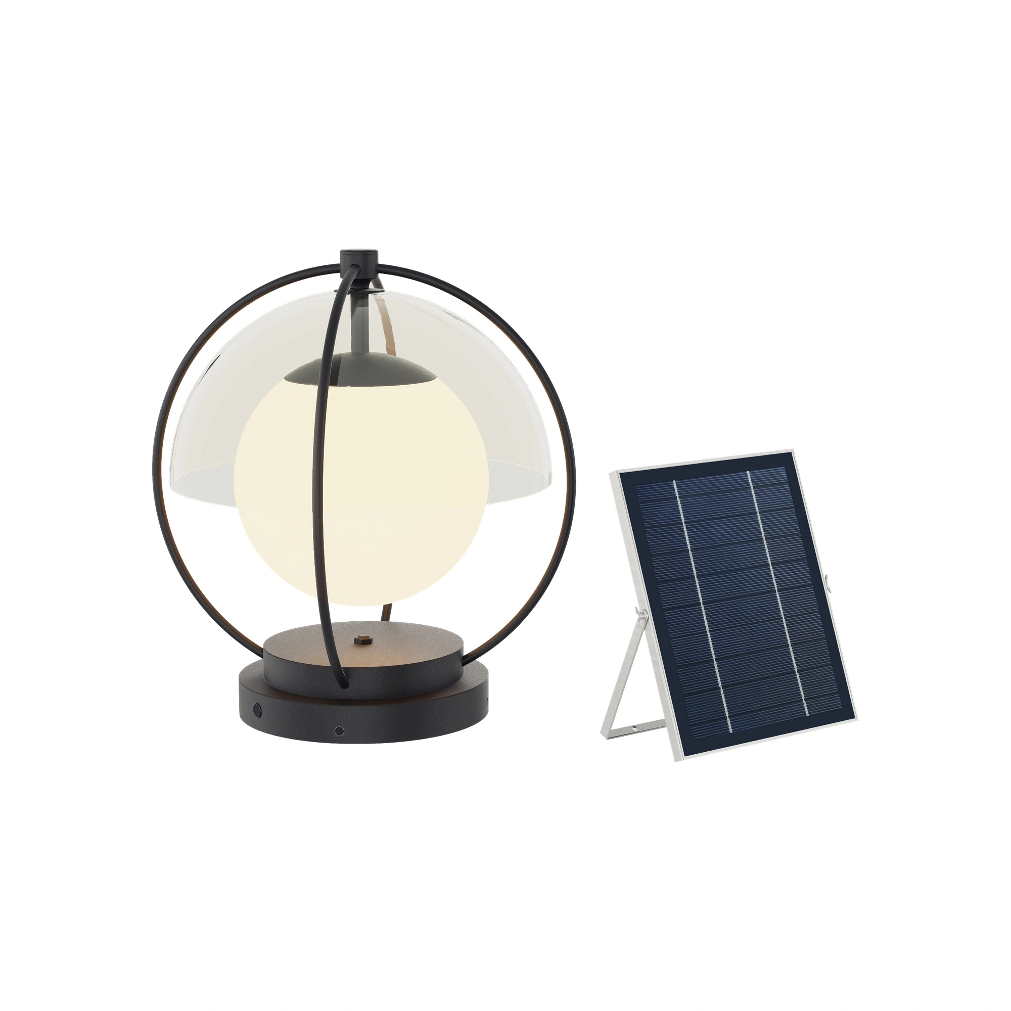 LUNOR Globe Post Light