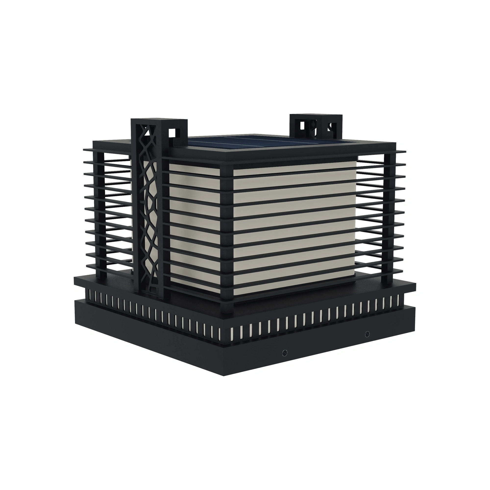LANTOR Louvered Post Cap Light