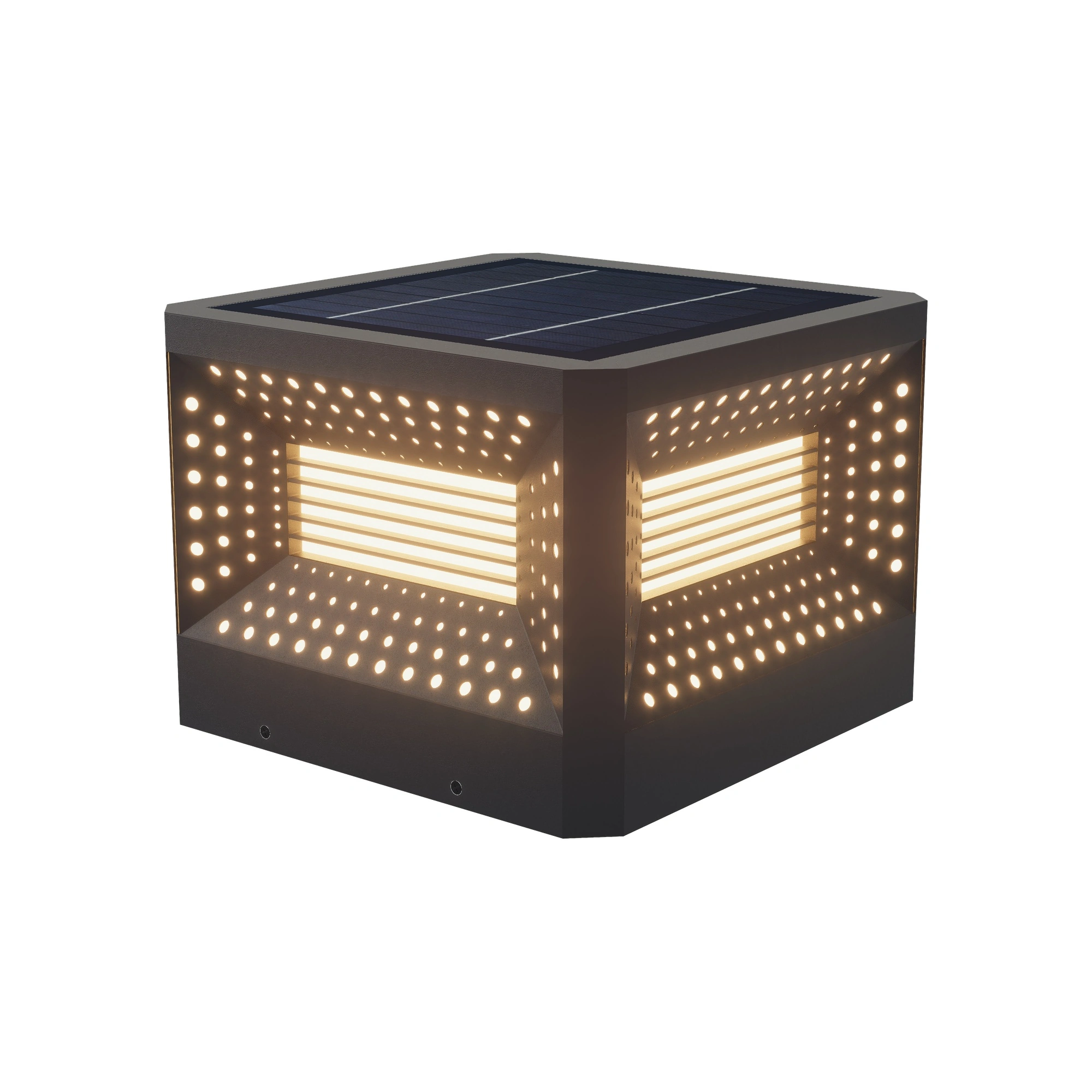 LACERA Perforated Post Cap Light