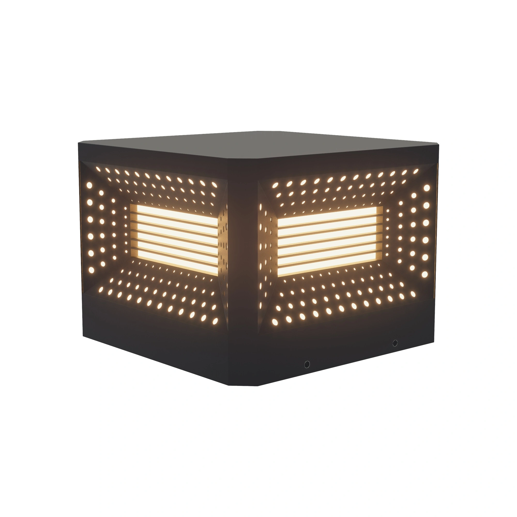 LACERA Perforated Post Cap Light