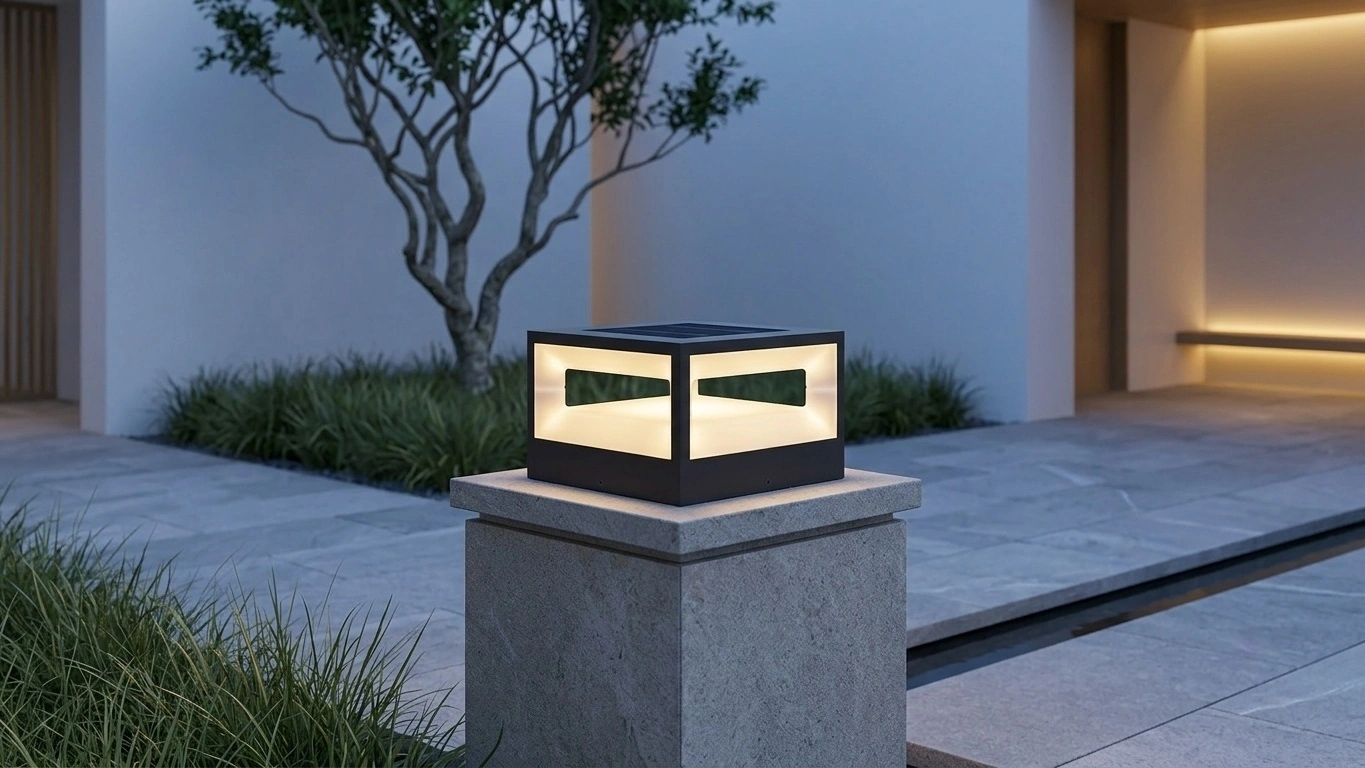 SLOTEN Slotted Post Cap Light
