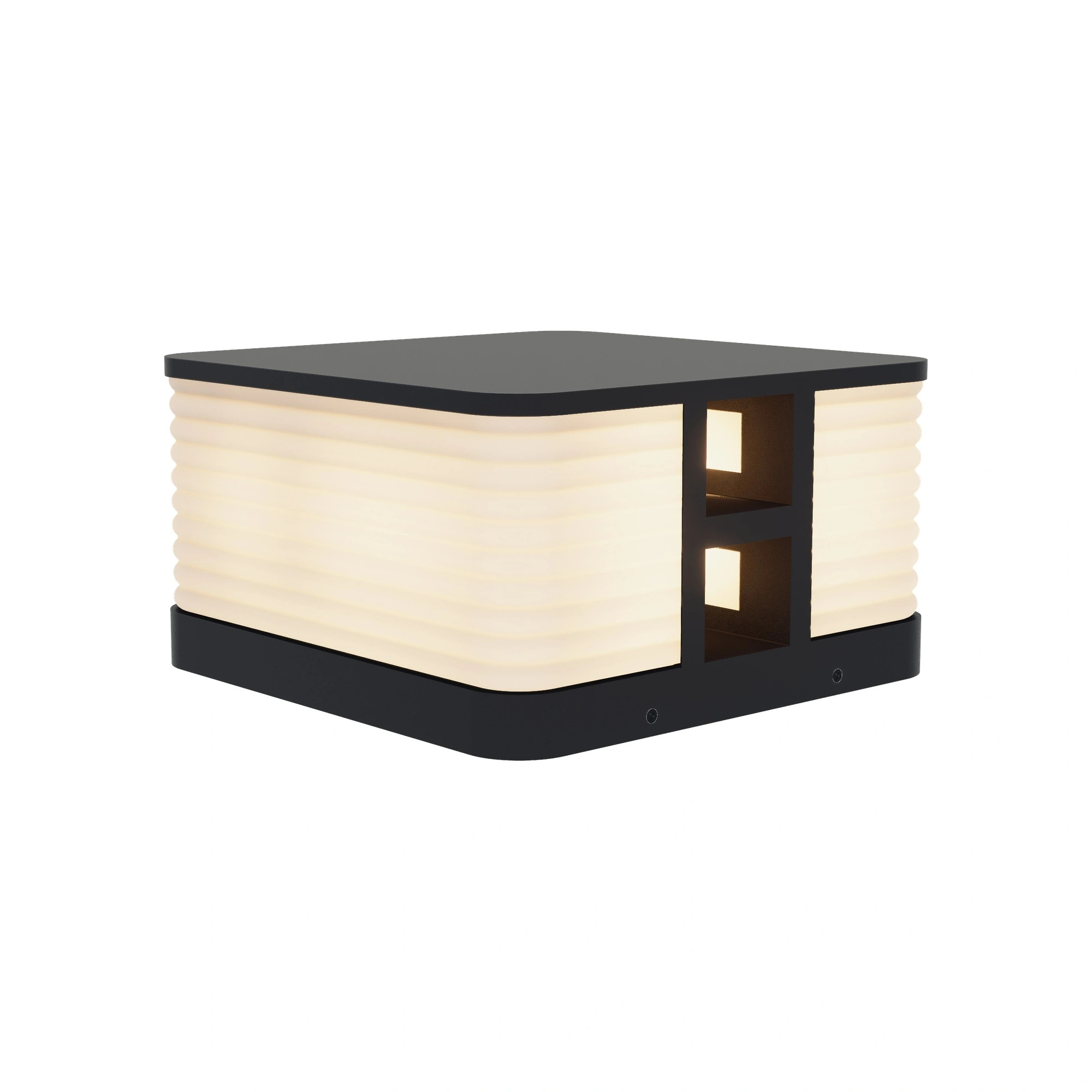 RIBRA Ribbed Post Cap Light