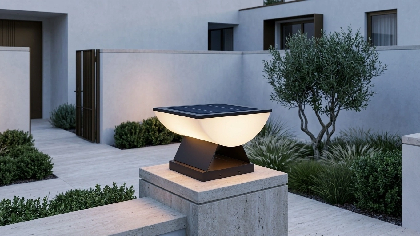 BOLLA Curved Post Light