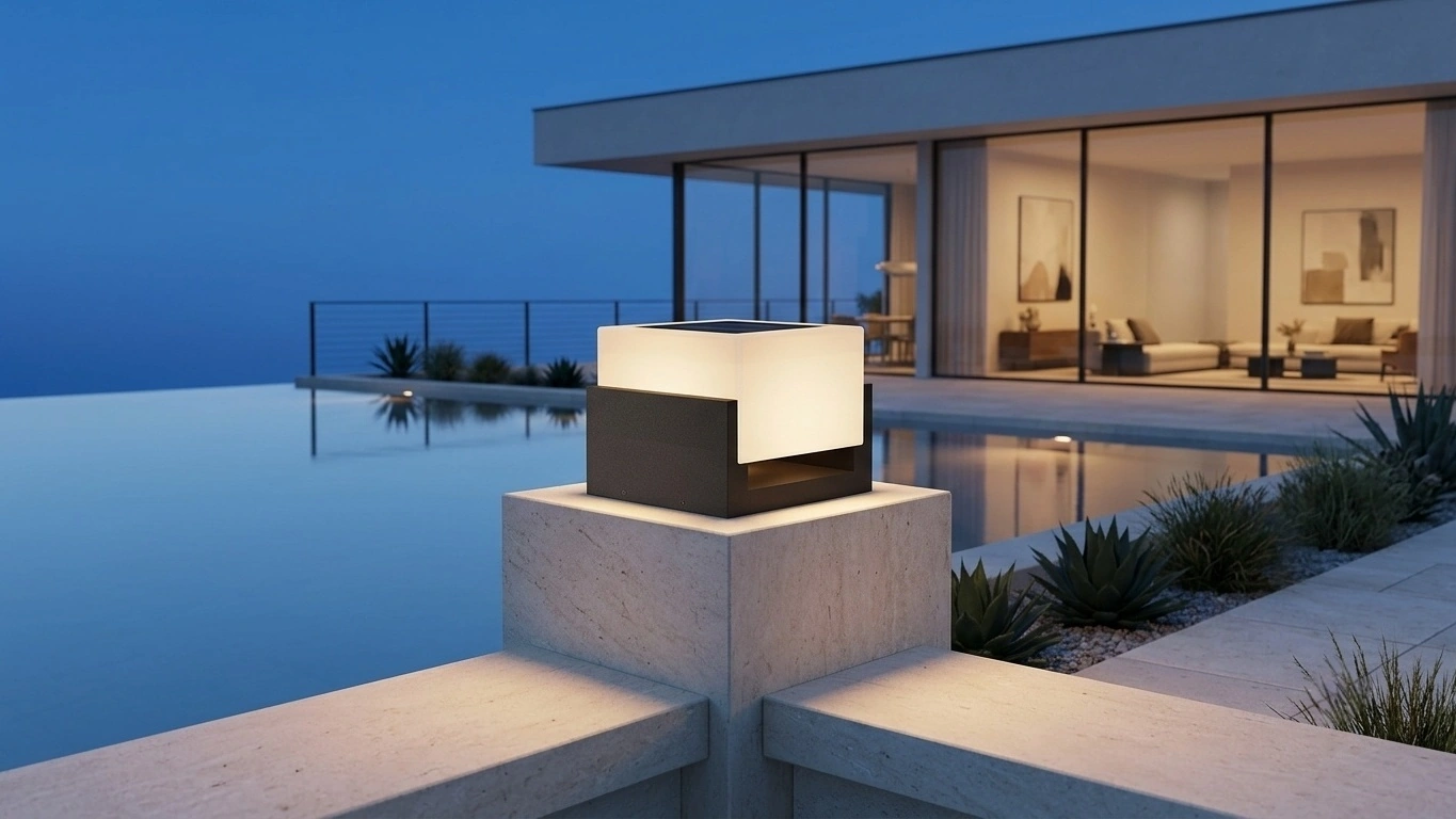 CUBRA Stepped Post Cap Light