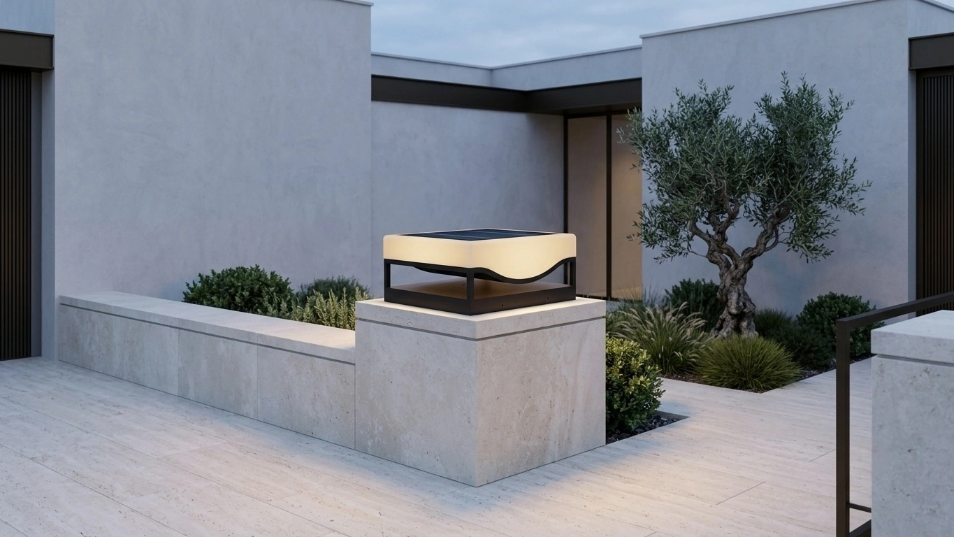 VIRDA Contoured Post Cap Light