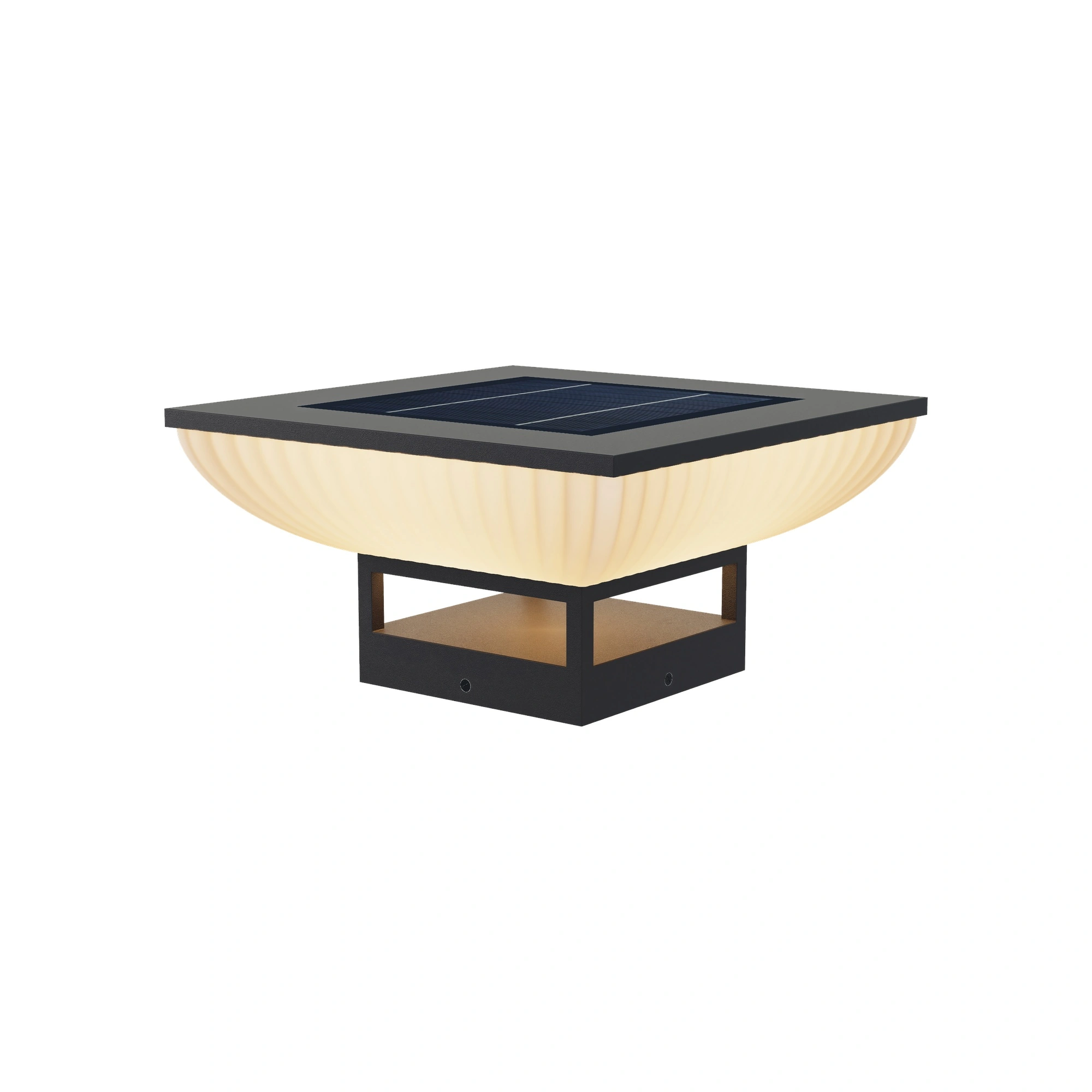 BASIN Fluted Post Light