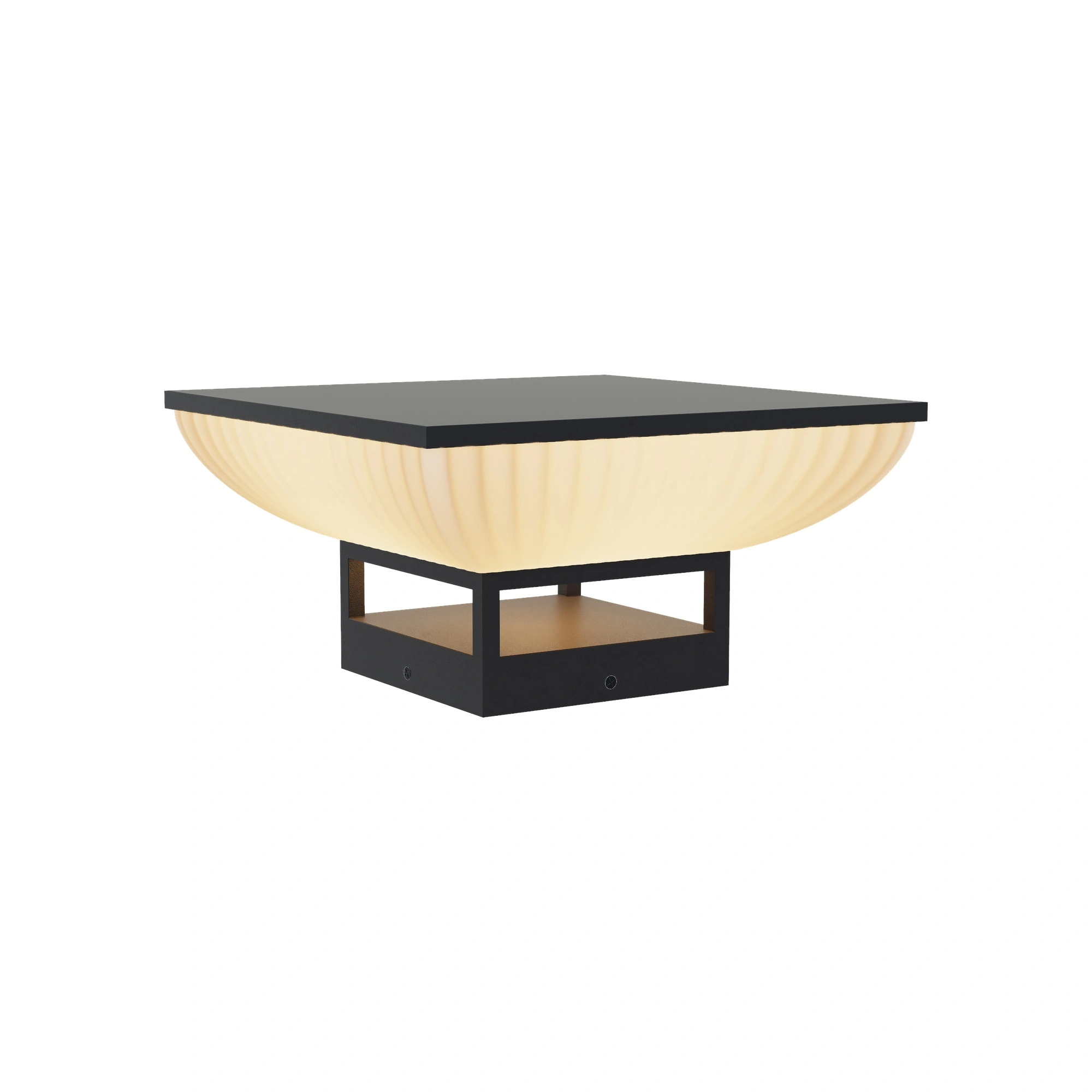 BASIN Fluted Post Light