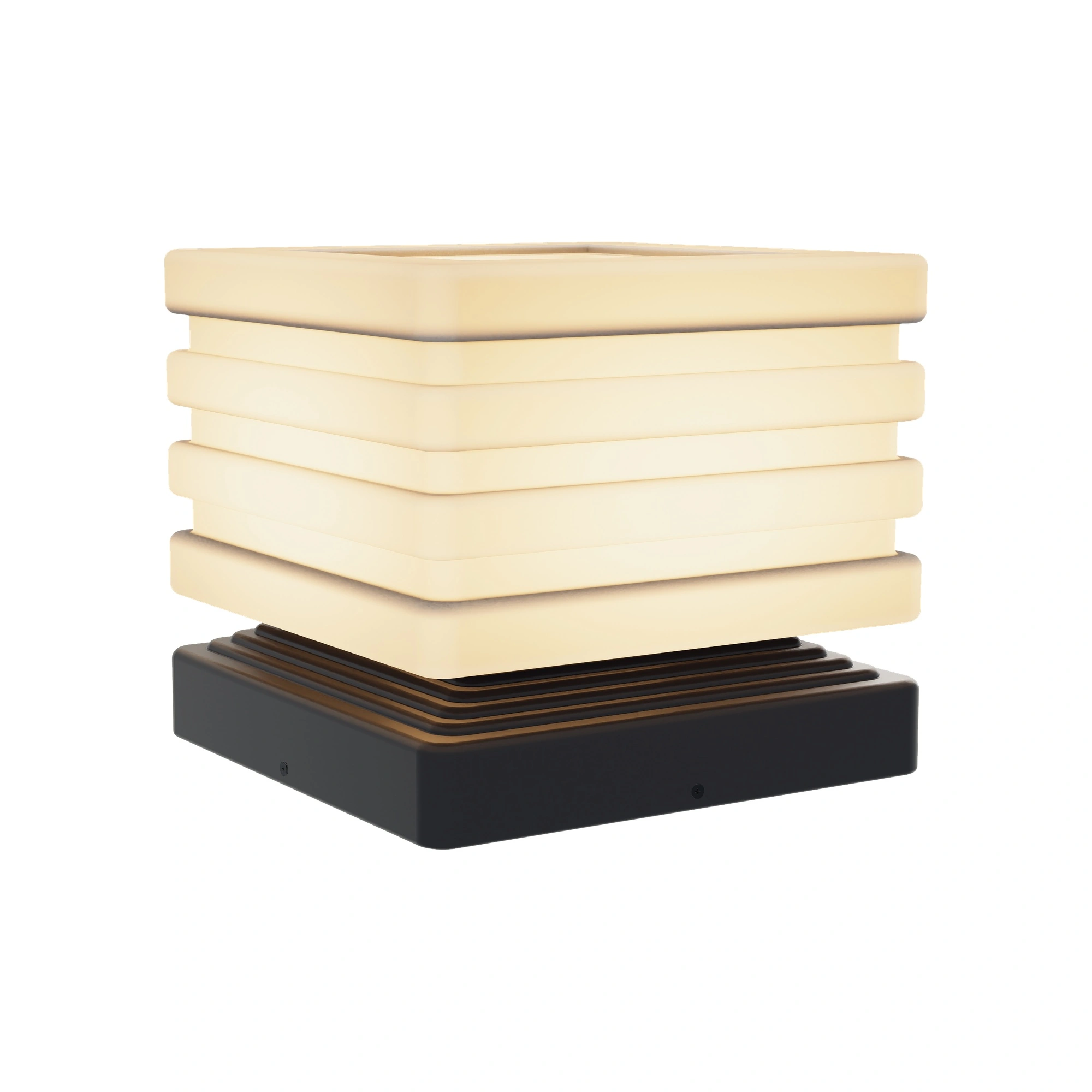 STAXA Layered Post Cap Light