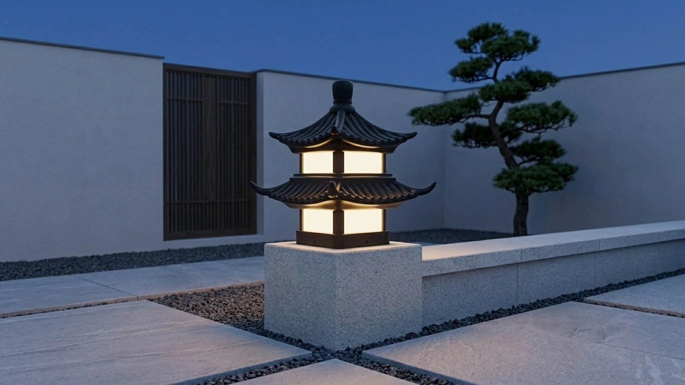 PAGODA Tiered Post Light