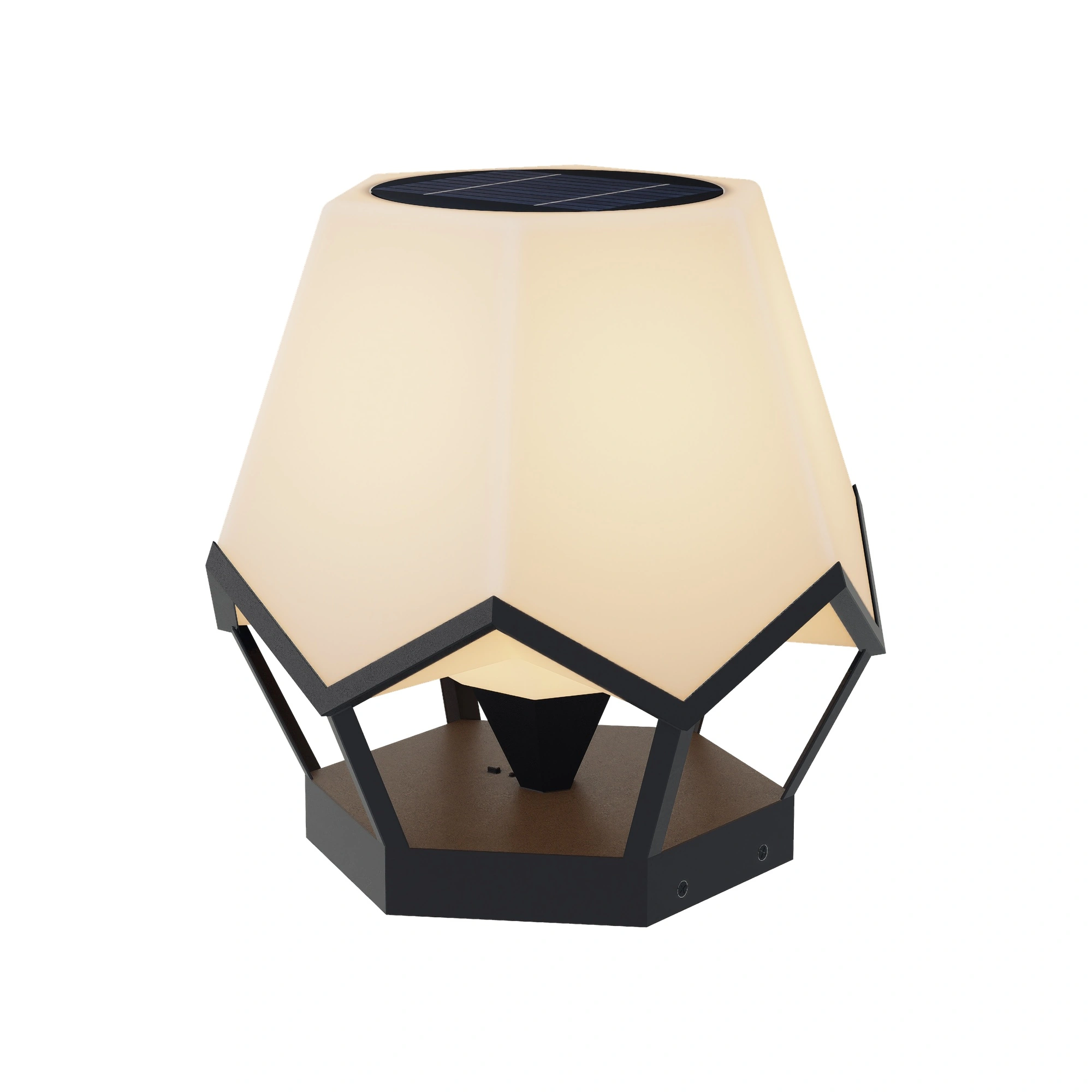 AURION Faceted Post Light