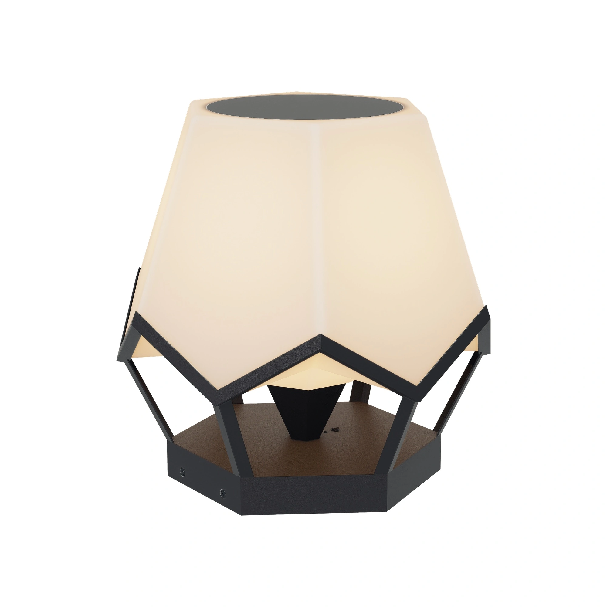 AURION Faceted Post Light