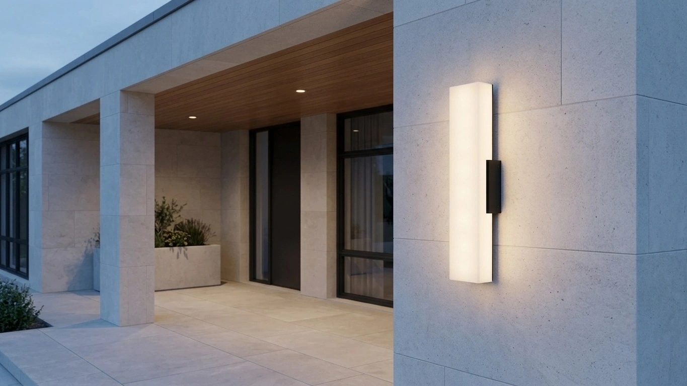 MONOW Rectangular Outdoor Wall Light