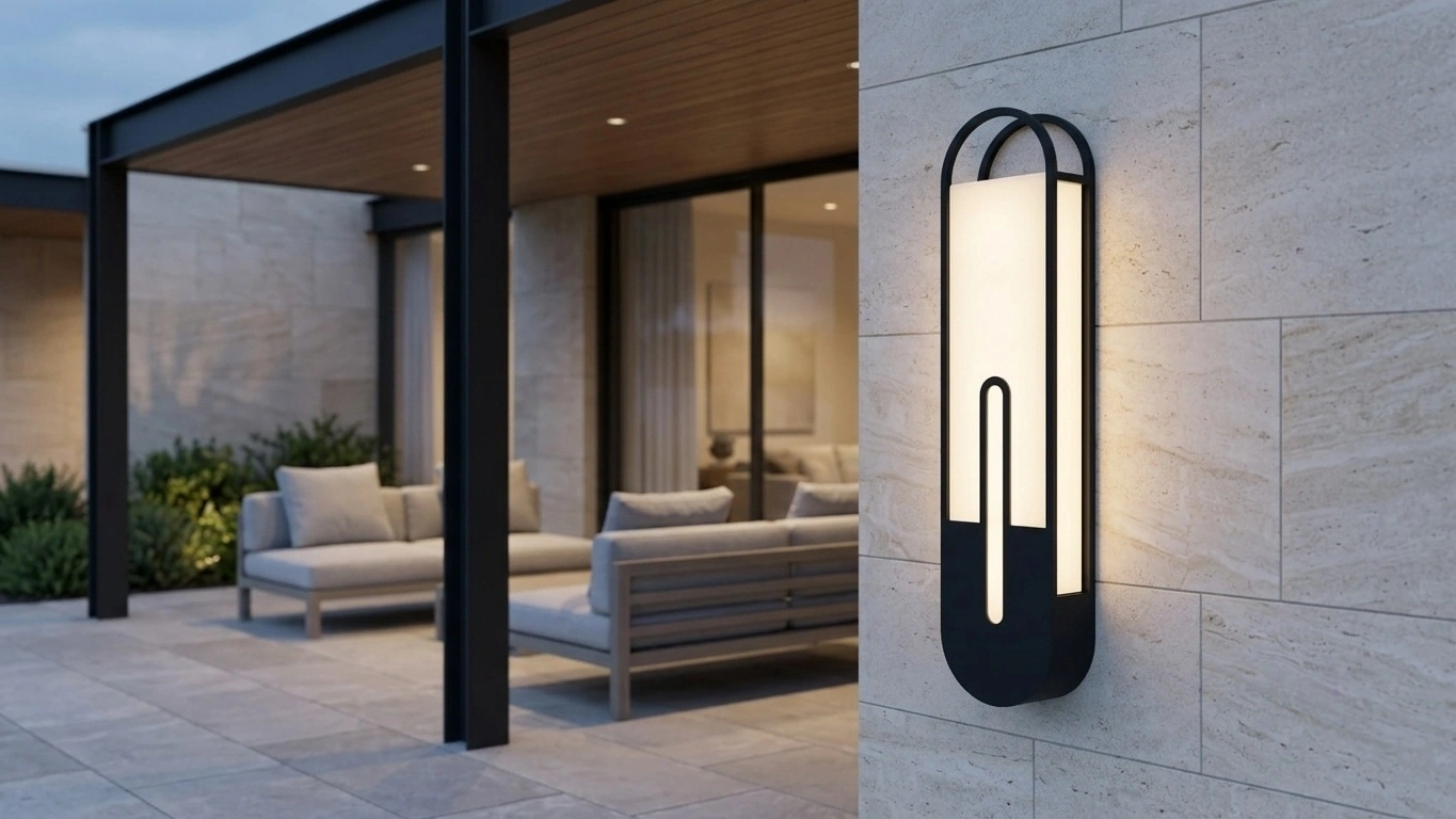 ARCUS Arched-Frame Outdoor Wall Light