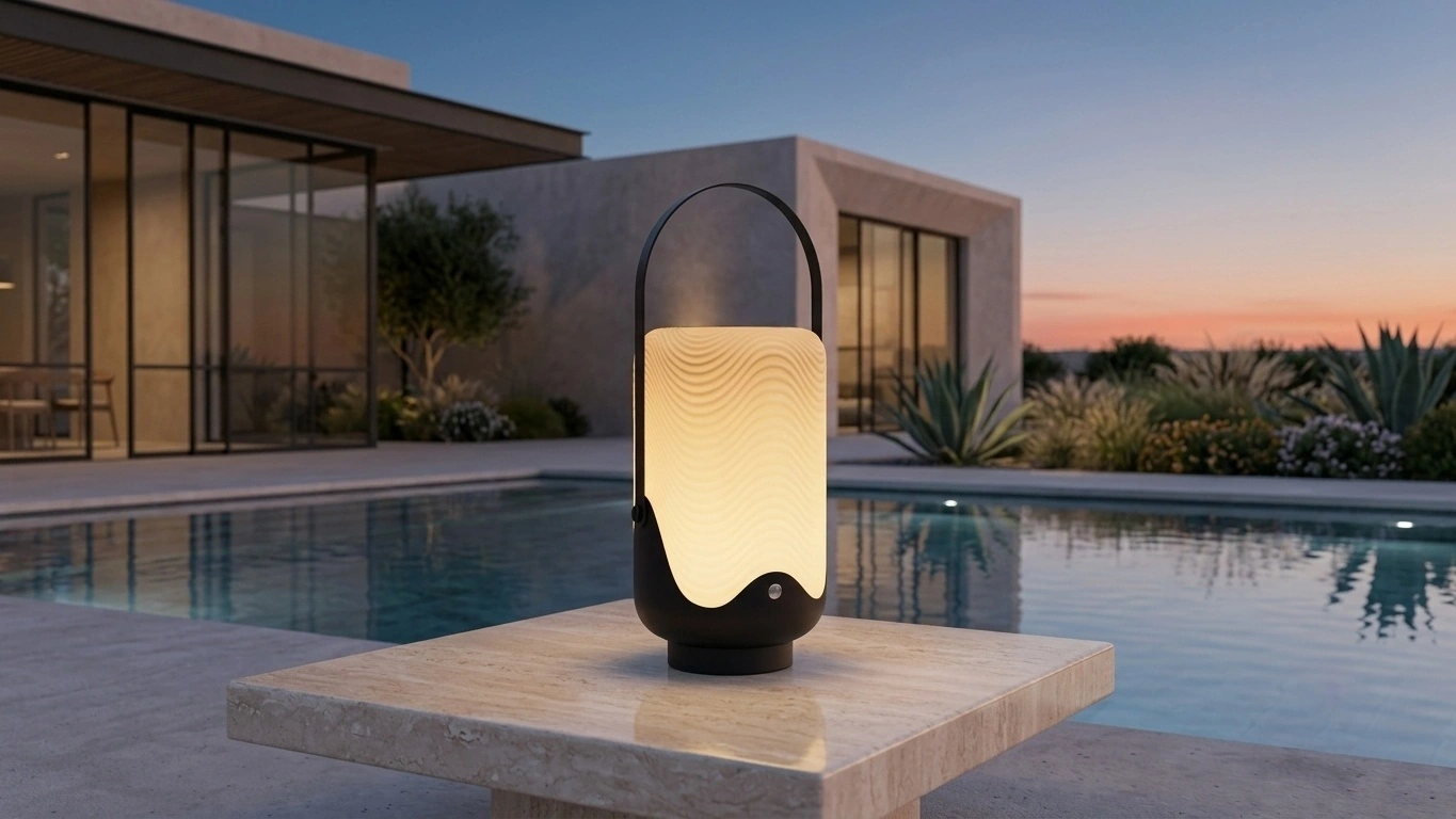 LUMIA Solar & Rechargeable Portable Lantern