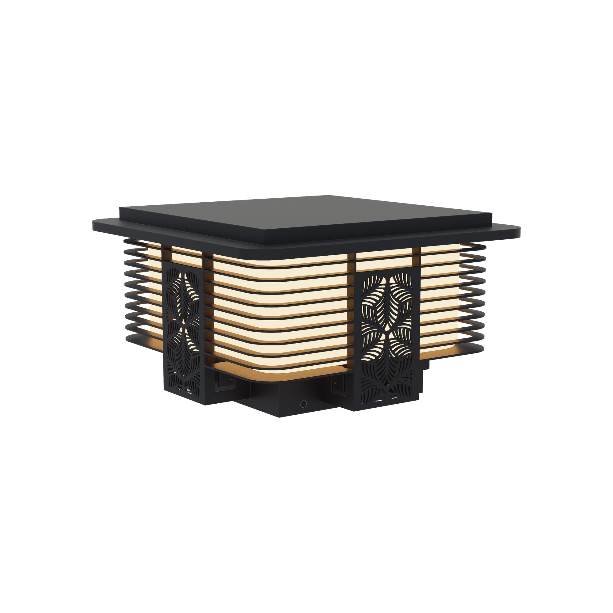 VINEA Louvered Post Cap Light