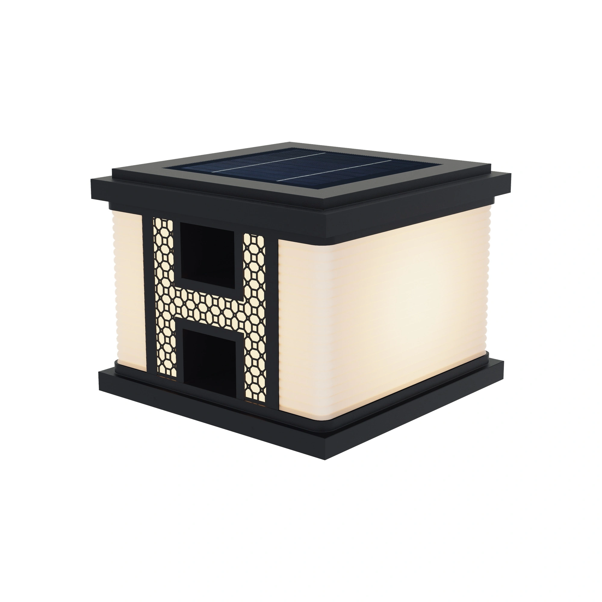 MONOVA Geometric Post Cap Light