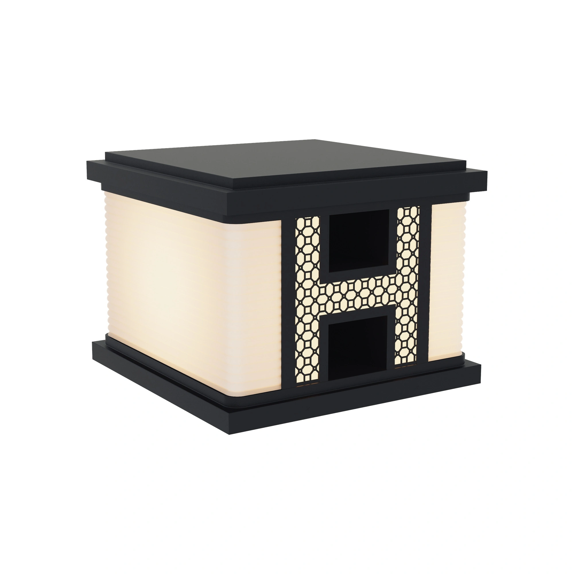 MONOVA Geometric Post Cap Light