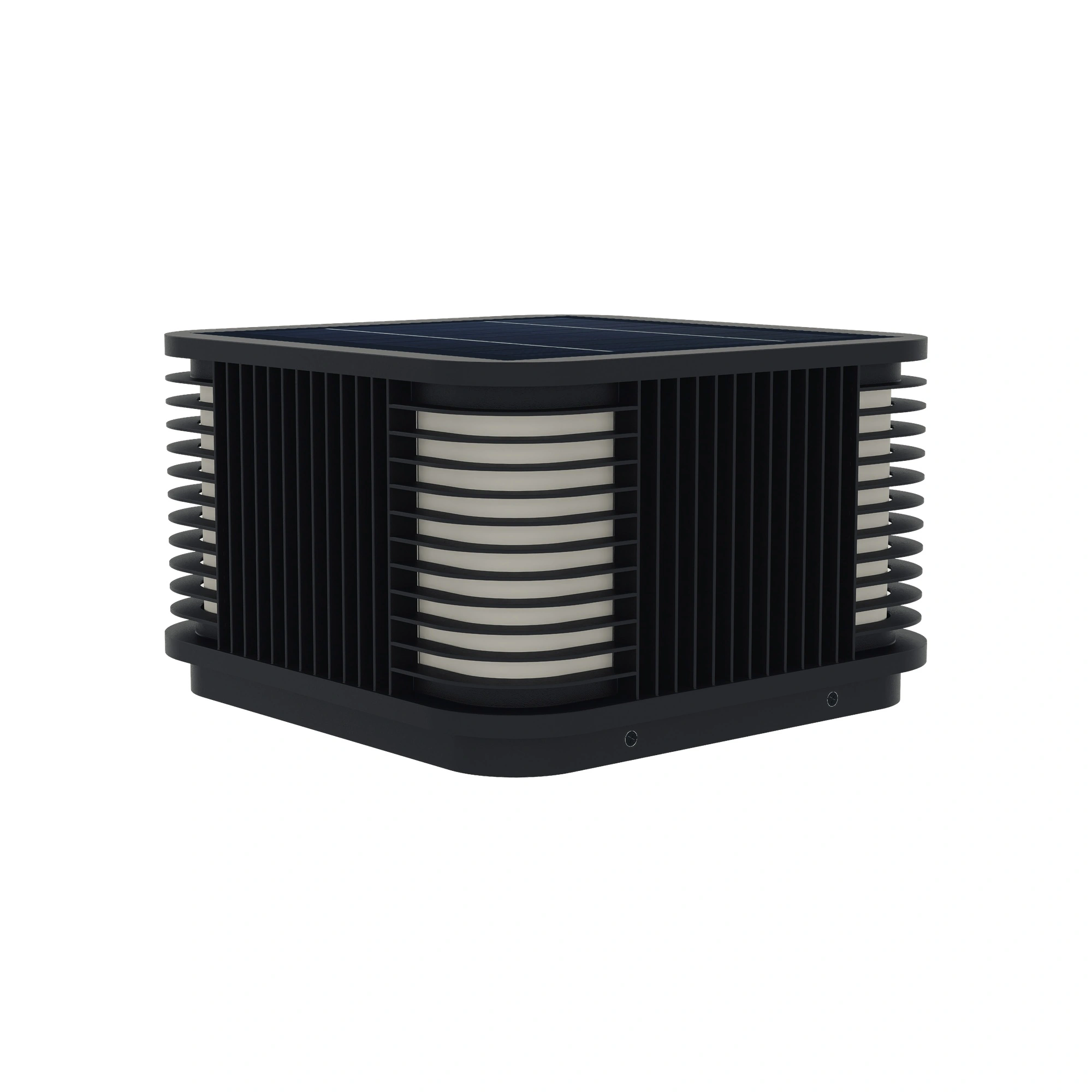 BRONZA Slatted Post Cap Light