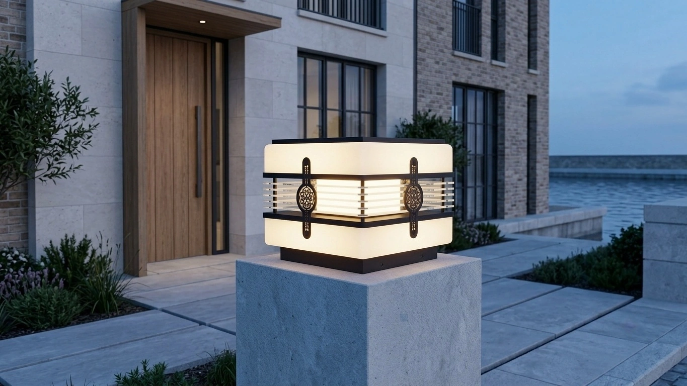 MEDORA Medallion Post Cap Light