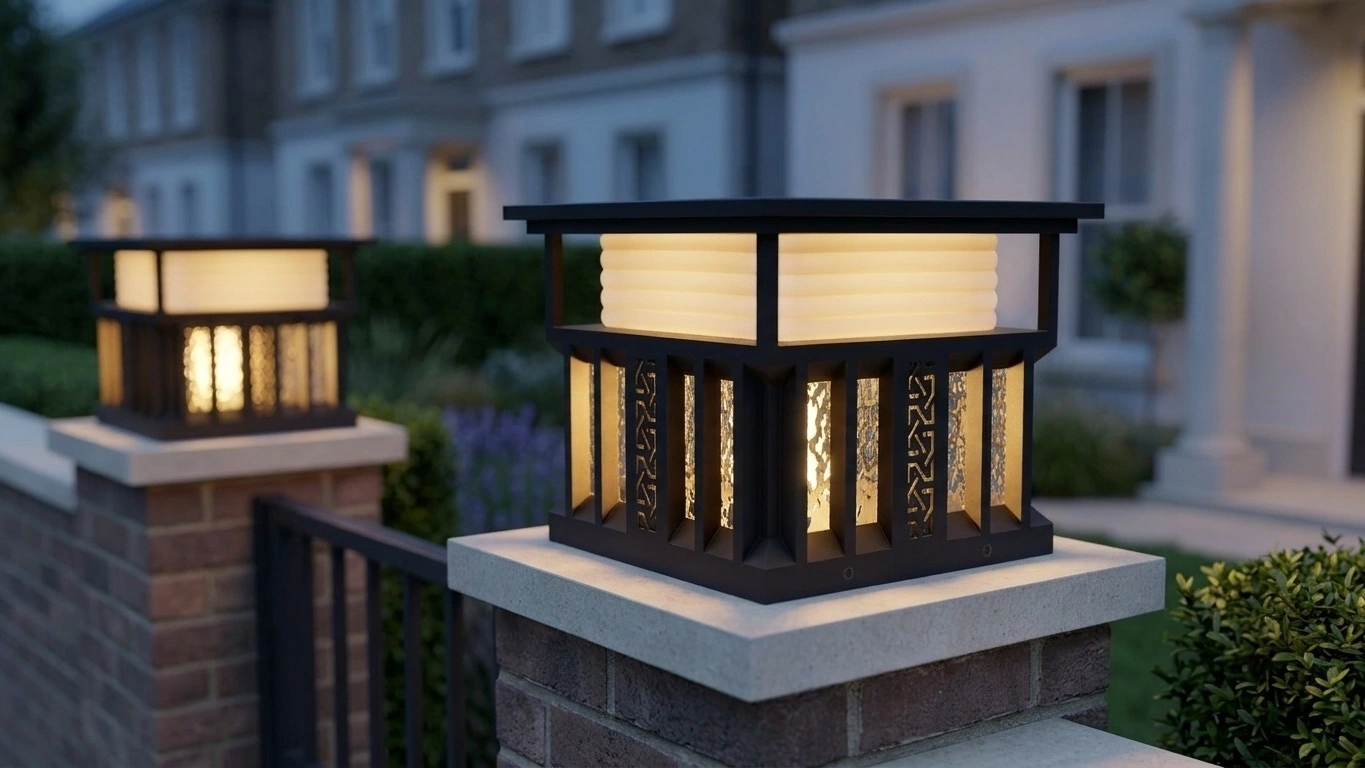 MOSA Layered Post Cap Light