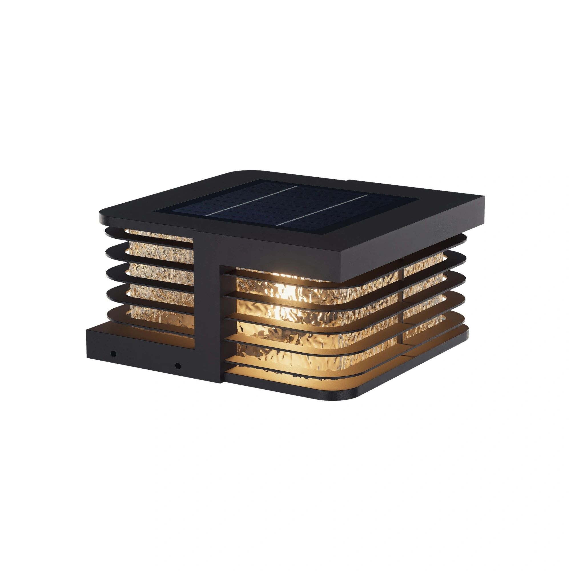 LAMURA Louvered Post Cap Light