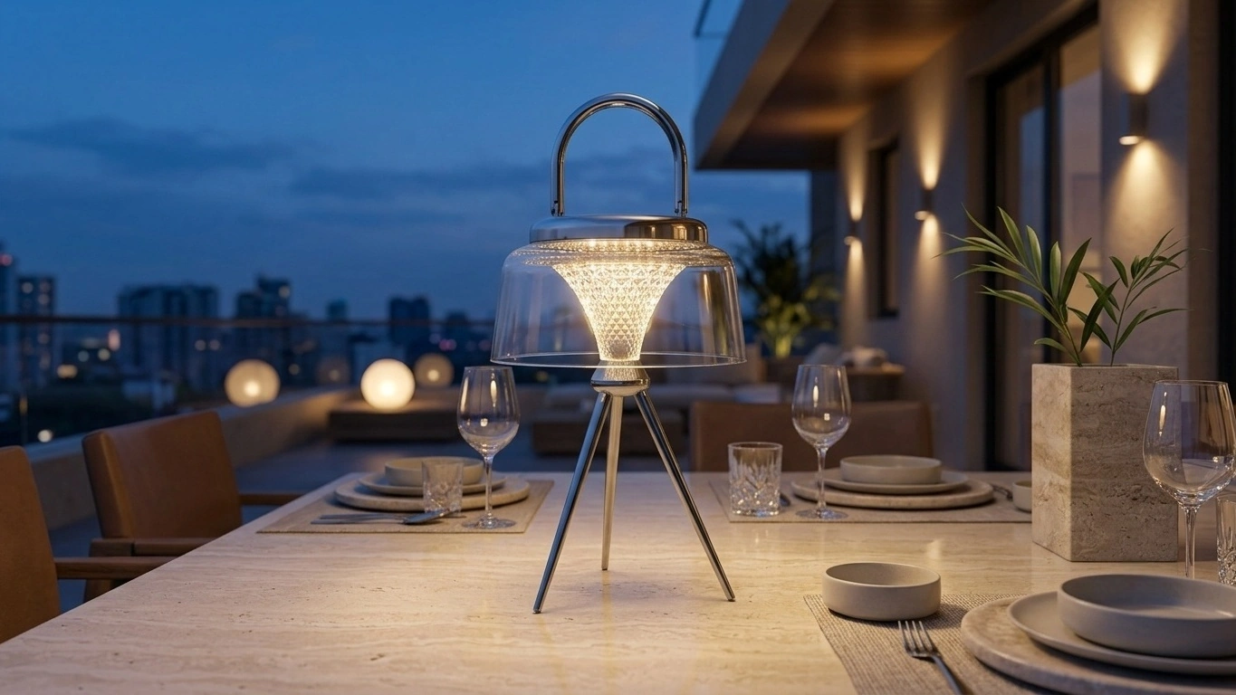 TRIVANE Solar & Rechargeable Lantern