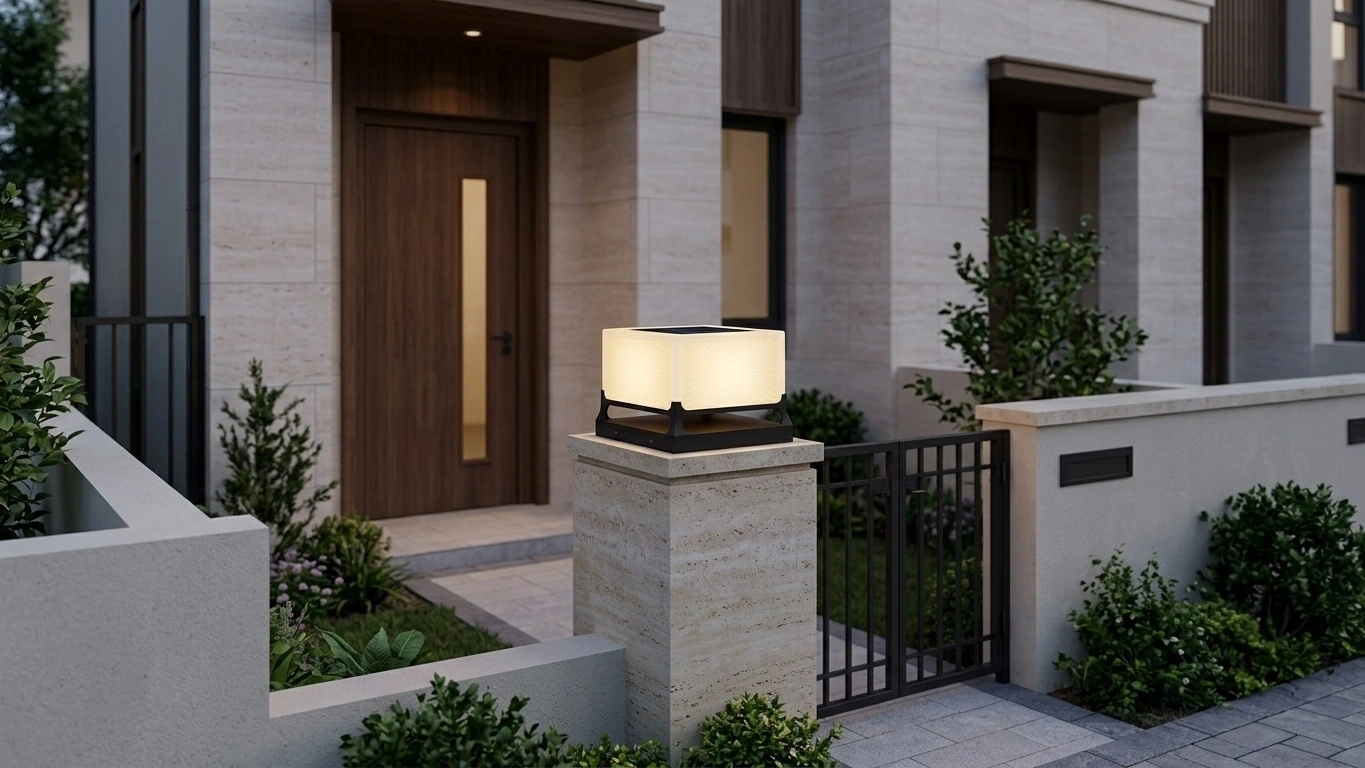AUVION Luminous Box Post Cap Light