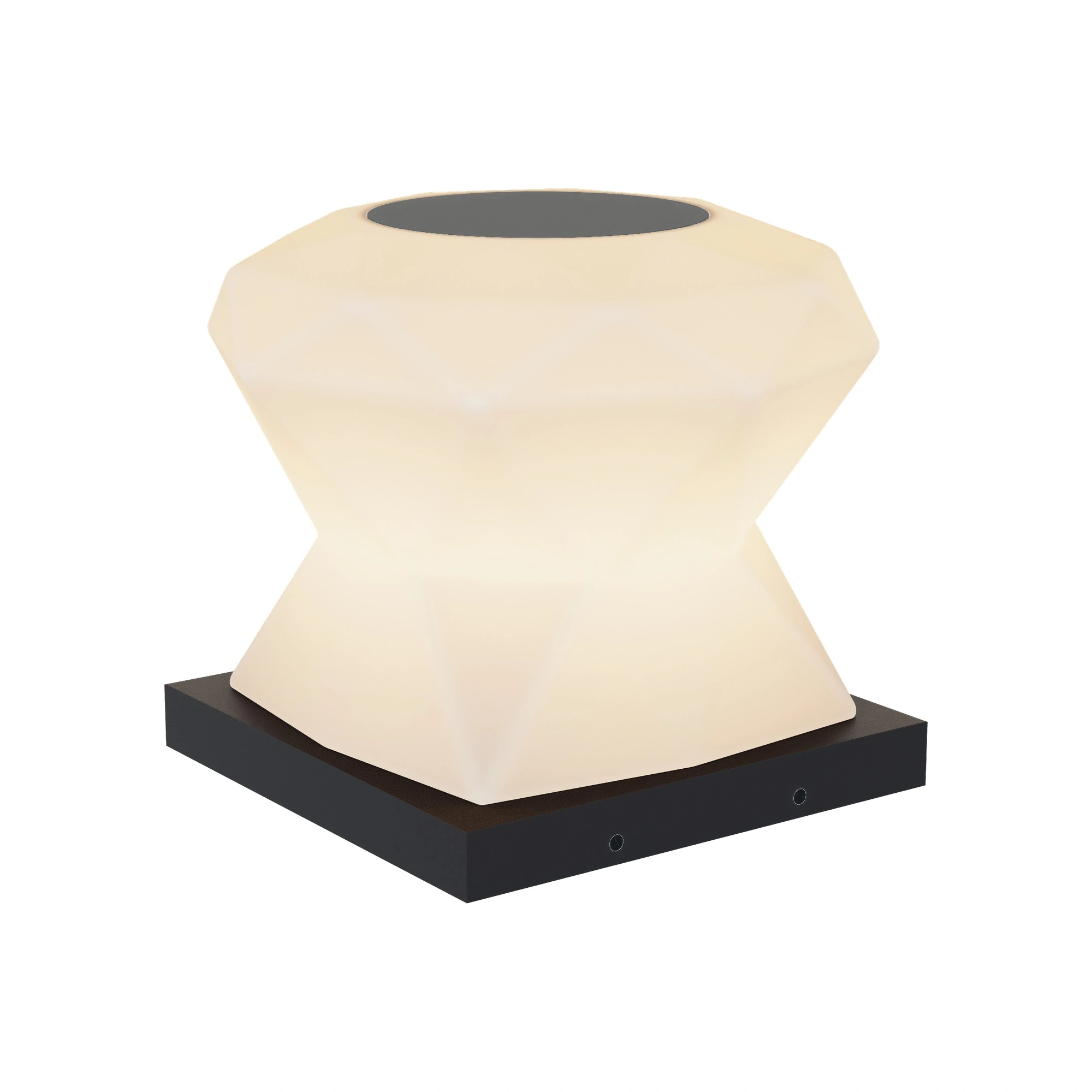 ZERVIA Faceted Post Cap Light