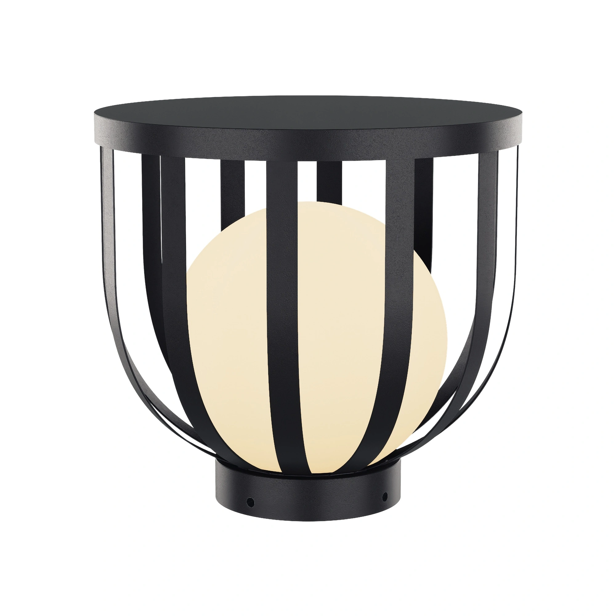 NOREVA Spherical Cage Post Light