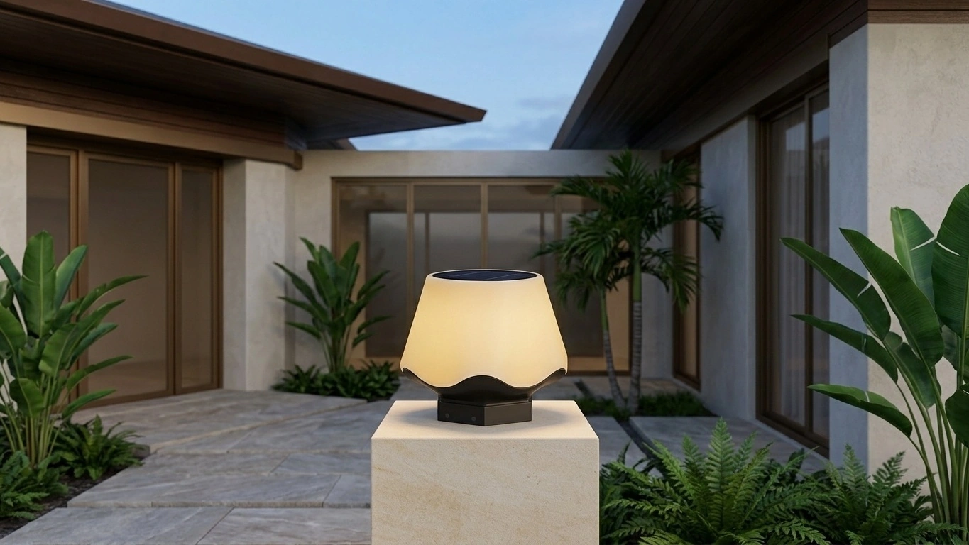 VELUNE Flared Post Light