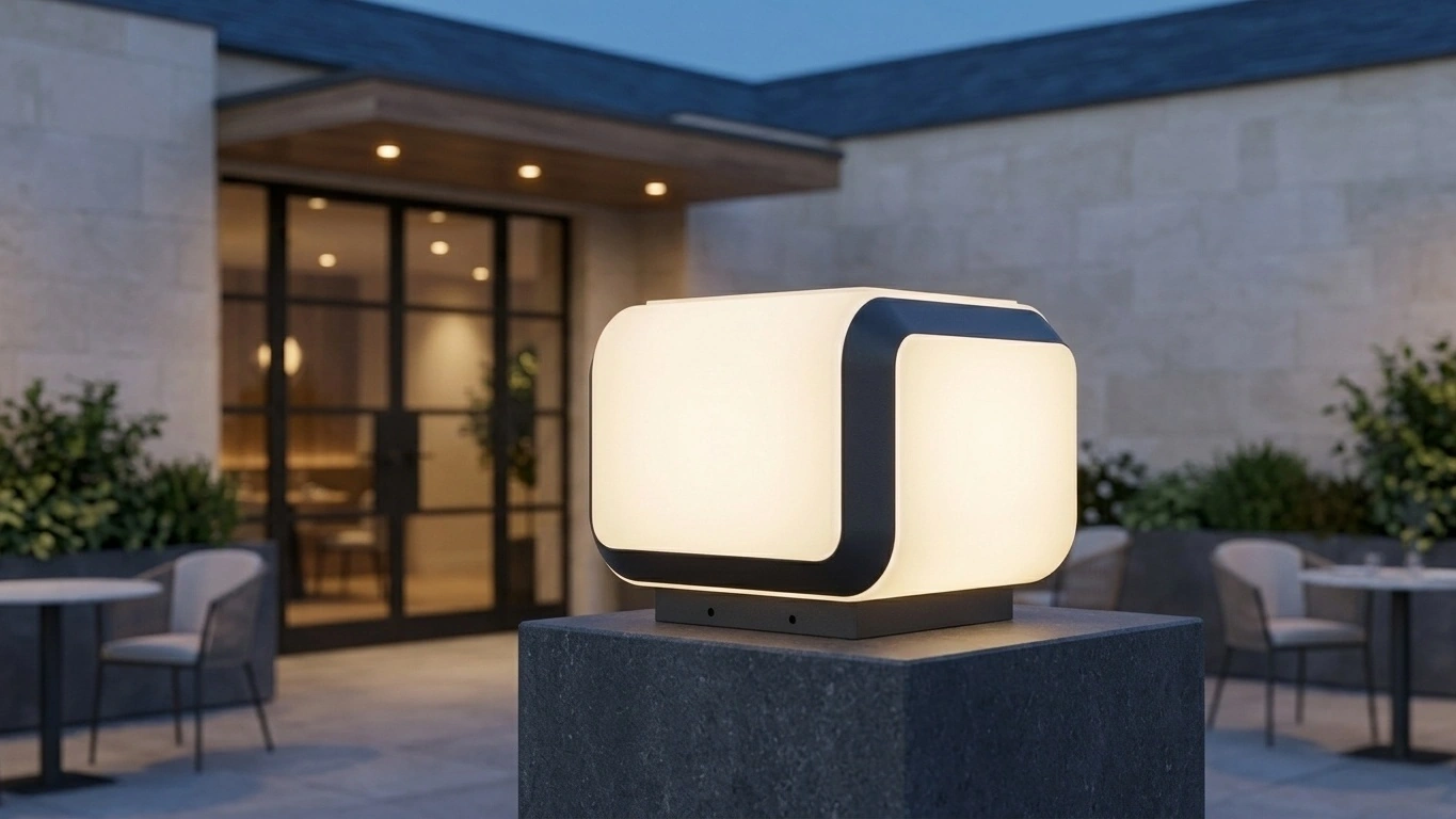 FRAME Rounded Post Cap Light