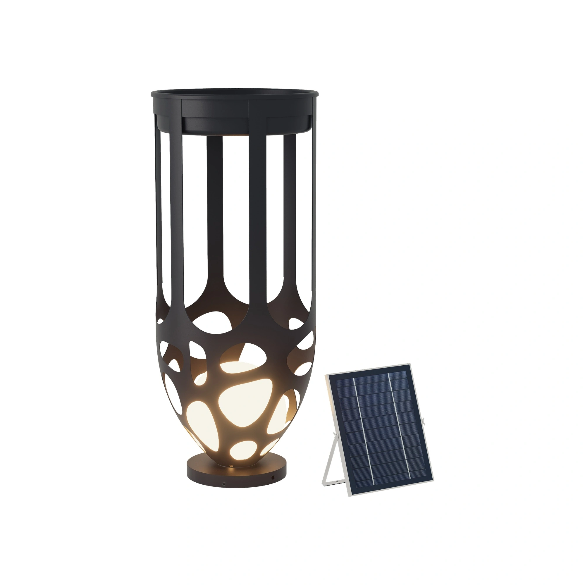 STRATA Openwork Planter Light