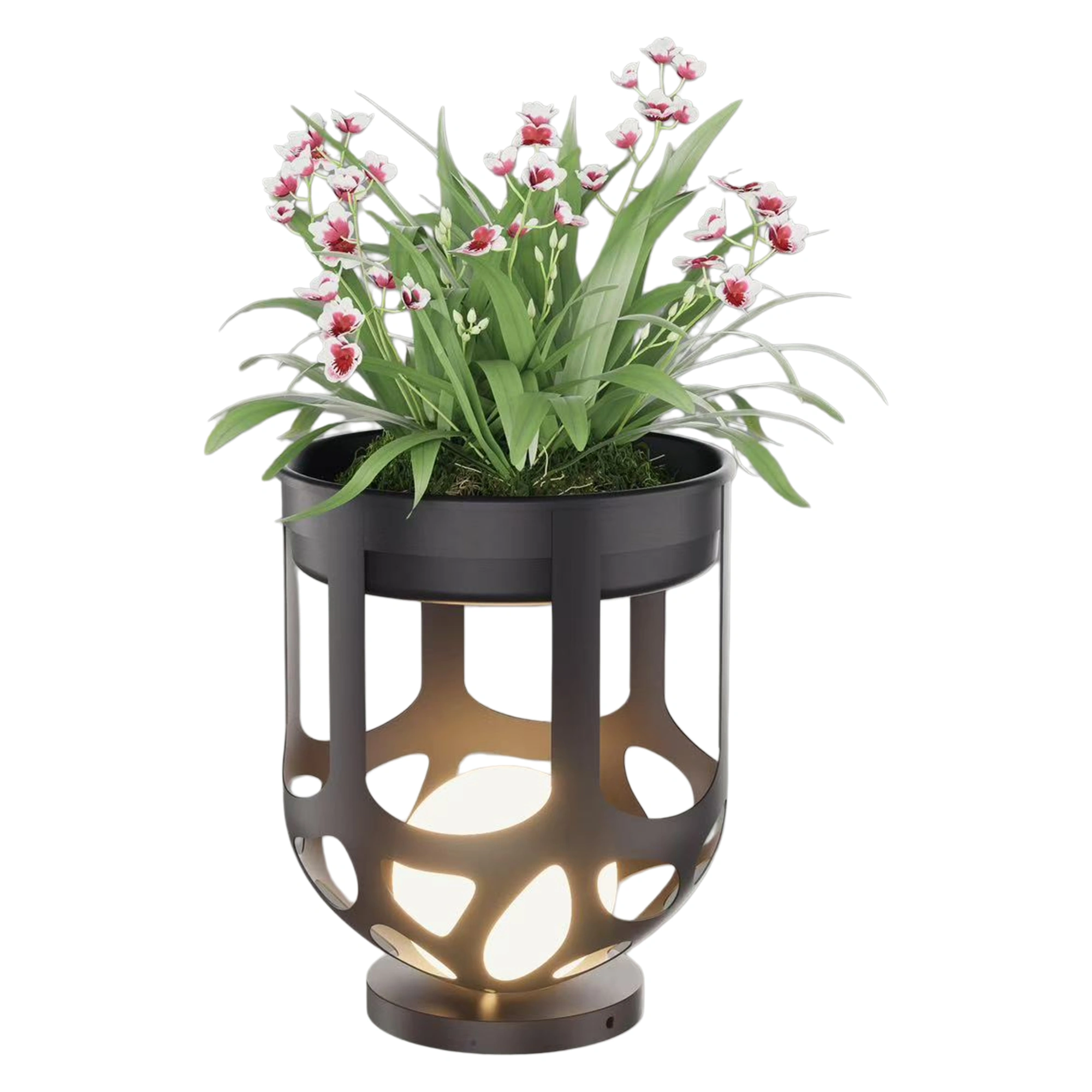 STRATA Openwork Planter Light