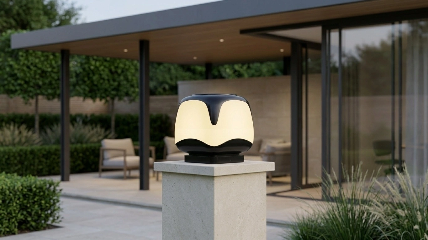 FLOW Wave Post Light